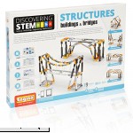 Engino Discovering STEM Structures Constructions & Bridges | 9 Working Models | Illustrated Instruction Manual | Theory & Facts | Experimental Activities | STEM Construction Kit  B01D37PKM4